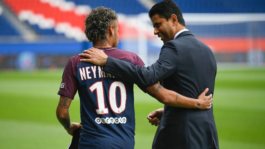 Em 58 partidas com a camisa do Paris Saint-Germain, Neymar marcou 51 gols - Lionel Bonaventure/AFP