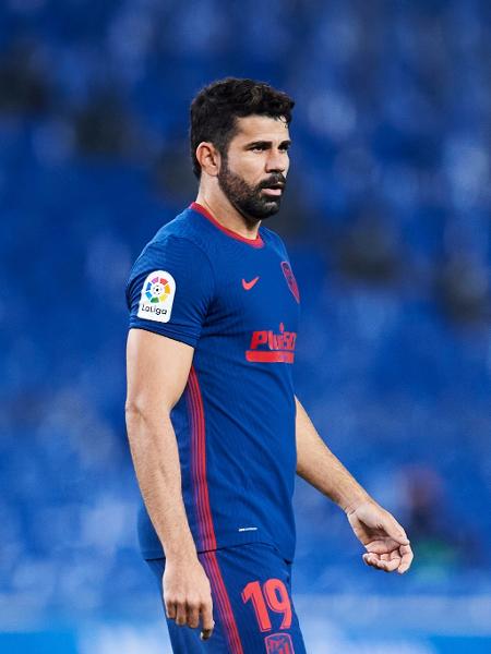 Diego Costa, quando ainda atuava pelo Atlético de Madri - Juan Manuel Serrano Arce/Getty Images