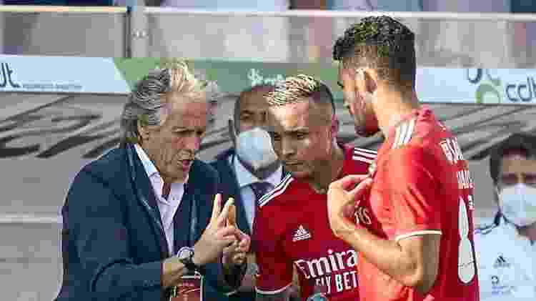 Jorge Jesus no Benfica - Getty Images - Getty Images