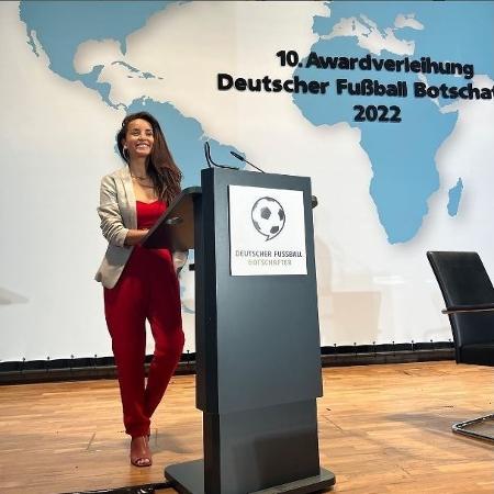 Domitila Barros é embaixadora do futebol alemão - Reprodução/Instagram