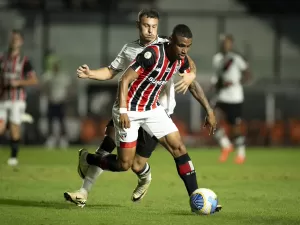 São Paulo x Vasco: onde assistir e horário do jogo do Brasileirão