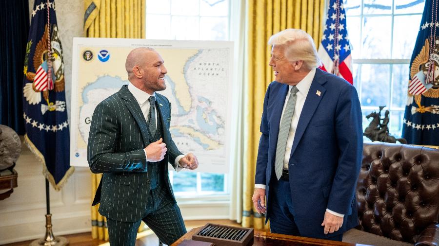 McGregor e Trump hoje trocam elogios, mas lutador já xingou presidente