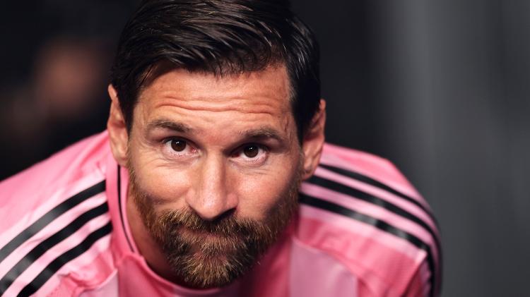 Messi atuou mais recuado nos minutos finais do 1º tempo de Inter Miami x Palmeiras Messi atuou mais recuado nos minutos finais do 1º tempo de Inter Miami x Palmeiras