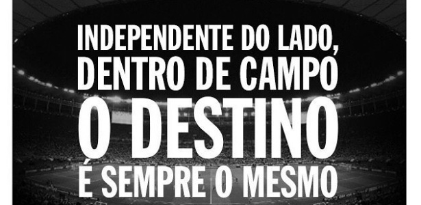 O Vasco não perdoou as provocações do Fluminense antes do clássico deste domingo - Reprodução/Facebook