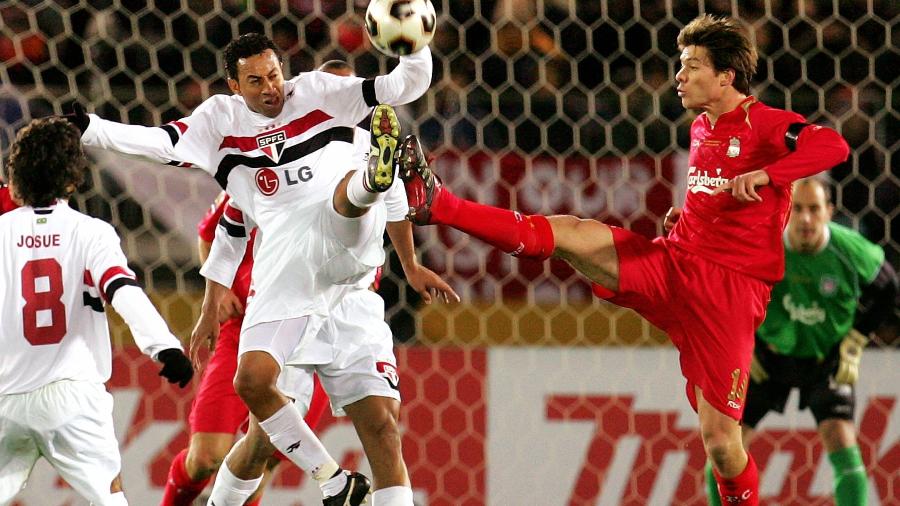 Liverpool já jogou e perdeu três finais de Mundial - a última delas, contra o São Paulo, em 2005 - AFP