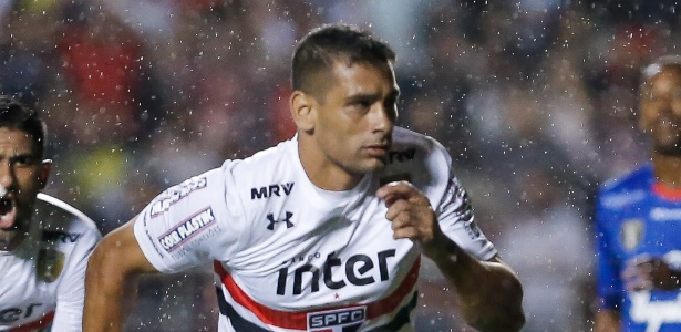 Diego Souza marcou somente três gols com a camisa do São Paulo - Marcello Zambrana/AGIF