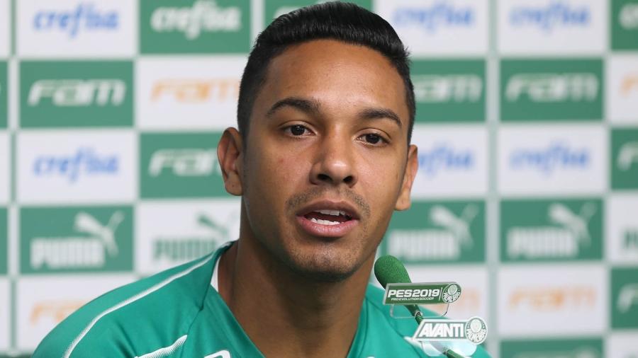 Antônio Carlos pode fazer dupla com Gustavo Gómez contra o Sampaio Corrêa - Cesar Greco/Ag. Palmeiras/Divulgação
