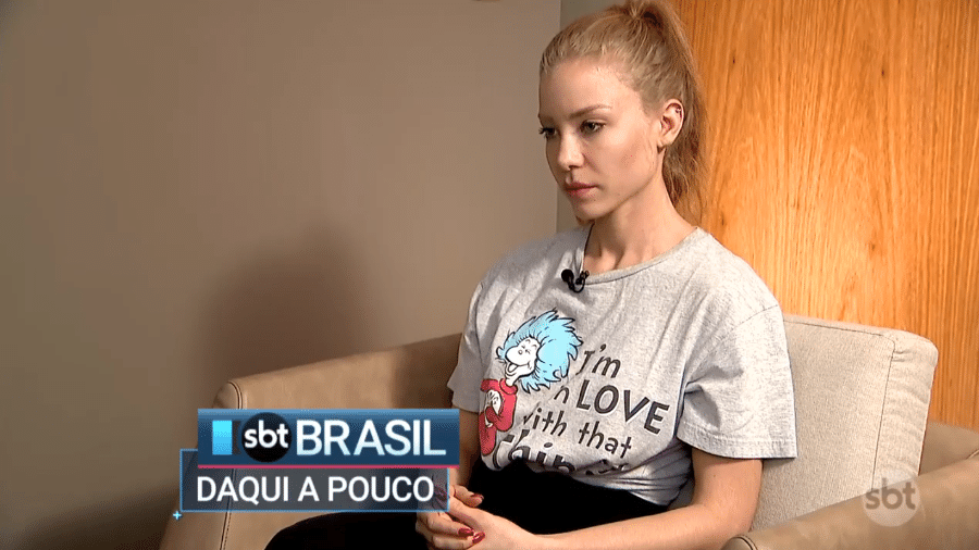 Najila Trindade acusa Neymar de estupro e concedeu entrevista ao SBT - Reprodução/SBT