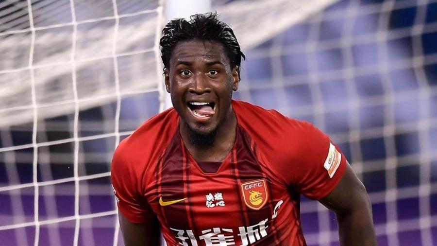 Marcão comemora gol do Hebei Fortune em partida do Campeonato Chinês - Reprodução/Instagram