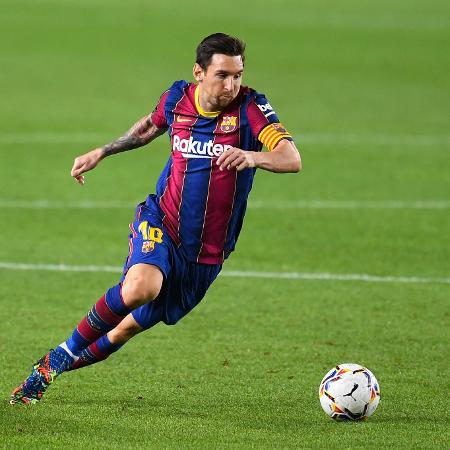 Barcelona não esconde desejo de ter Lionel Messi de volta - David Ramos/Getty Images