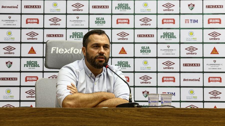 Mário Bittencourt prometeu aumentar a folha salarial do Fluminense por Libertadores - Lucas Merçon/Fluminense FC