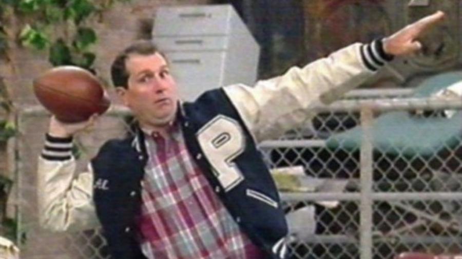 Ed O"Neill, como o personagem Al Bundy, de Um Amor de Família - Reprodução