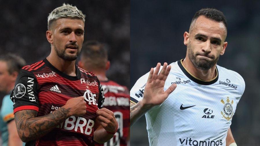Comparativo da final: veja estatísticas de Renato Augusto, Arrascaeta e Everton Ribeiro