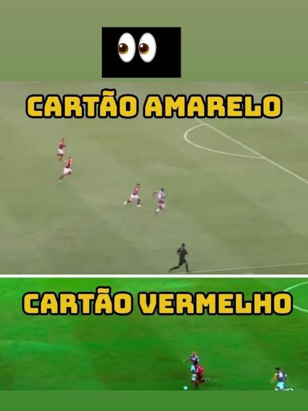 Felipe Melo postou um comparativo entre lances da Copa do Brasil e Campeonato Carioca - Reprodução/Instagram