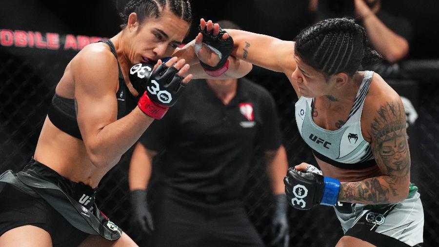 Denise Gomes vence com nocaute relâmpago no UFC 290 - Divulgação/UFC