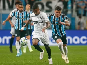 Grêmio x Botafogo: horário e onde assistir ao jogo do Campeonato Brasileiro