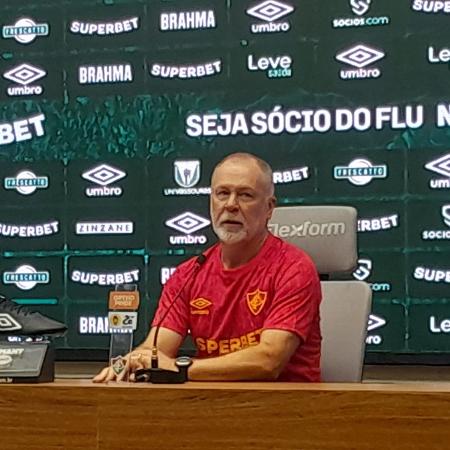 Mano Menezes é apresentado como novo técnico do Fluminense - Alexandre Araújo / UOL