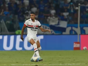 Ruan comemora estreia com pé direito no São Paulo: 'Muito feliz'