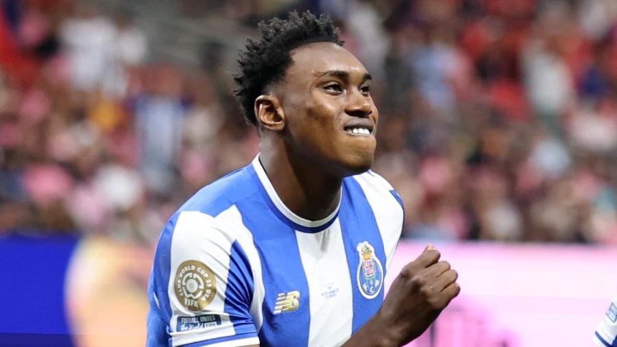 Samu comemora gol marcado pelo Porto contra o Inter Miami no Mundial Samu comemora gol marcado pelo Porto contra o Inter Miami no Mundial