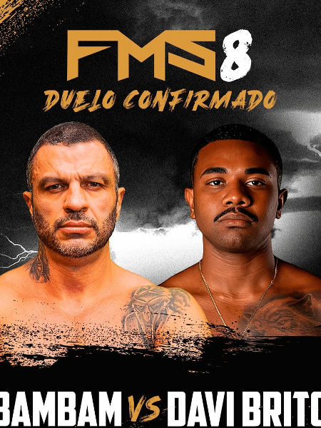 Luta de Bambam x Davi Brito ao vivo no Fight Music Show 8: veja onde ...