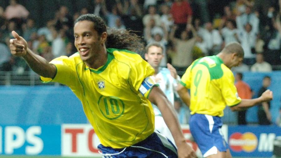 Na época, Ronaldinho Gaúcho era considerado o melhor jogador do mundo - EFE