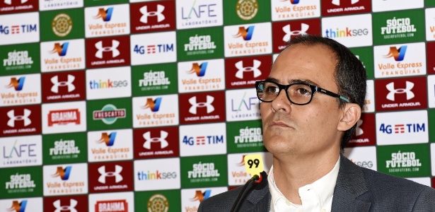 Pedro Abad é presidente do Fluminense; clube ainda está sem treinador - Mailson Santana/Fluminense