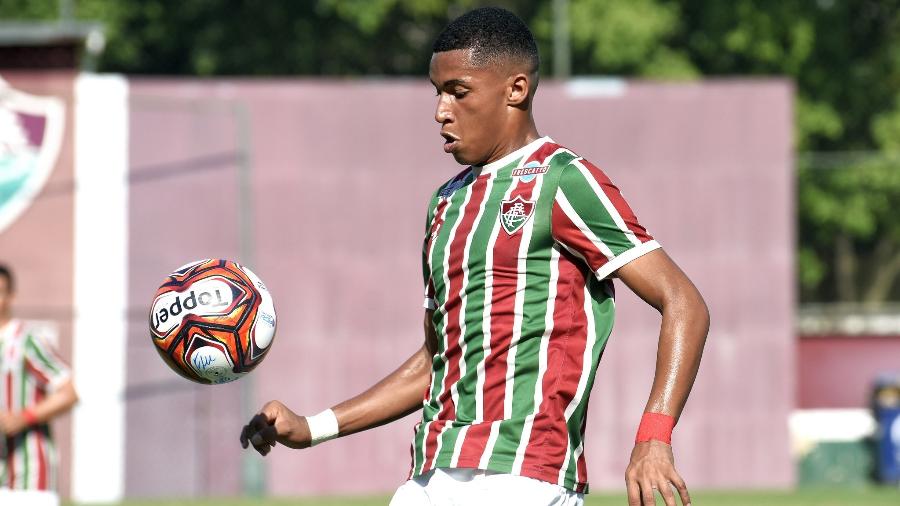 Marcos Paulo, atacante formado nas categorias de base do Fluminense - MAILSON SANTANA/FLUMINENSE FC