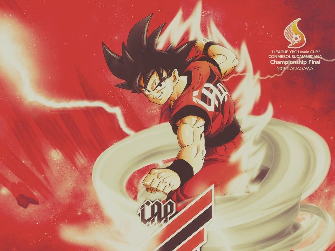 Athletico: Petraglia usa Goku rubro-negro para celebrar título no