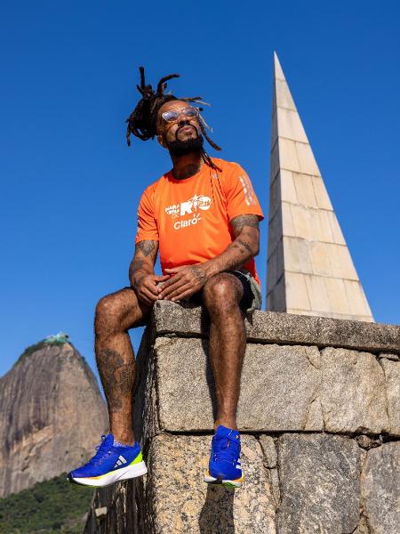 O rapper Rael vai disputar a Maratona do Rio de Janeiro - Adidas