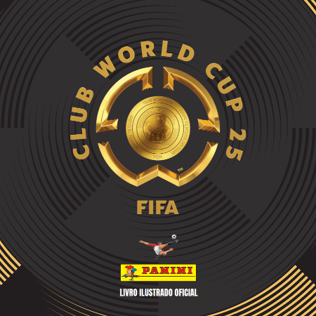 Álbum de figurinhas do Super Mundial de Clubes licenciado pela Panini Álbum de figurinhas do Super Mundial de Clubes licenciado pela Panini
