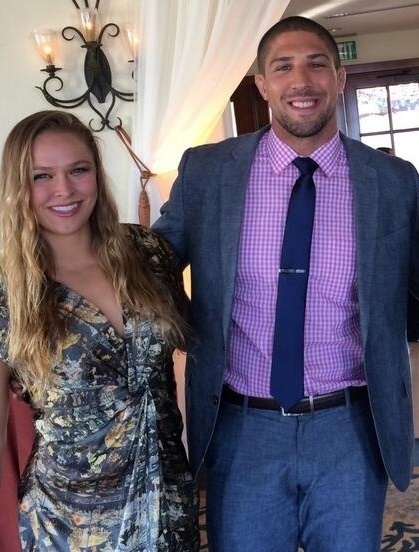Brendan Schaub e Ronda Rousey já namoraram - Reprodução/Twitter
