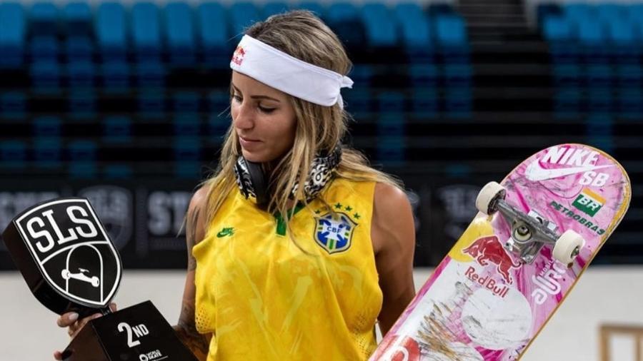 Letícia Bufoni conquistou o vice-campeonato Mundial no Rio de Janeiro - Reprodução/Instagram
