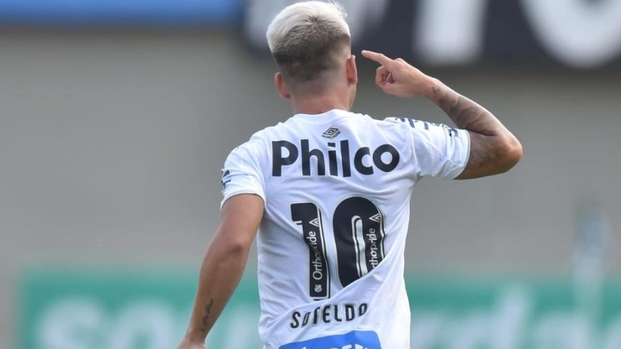 Soteldo, atacante do Santos - Ivan Storti/Santos FC