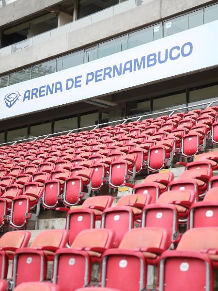 Setor de cadeiras da Arena Pernambuco - Hesíodo Góes