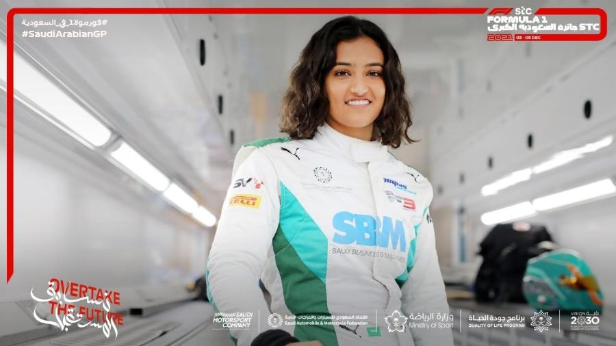 Reema Juffali será embaixadora da etapa da Fórmula 1 na Árabia Saudita - Reprodução/Twitter