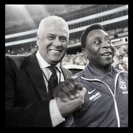 Roberto Dinamite e Pelé - Reprodução/Instagram