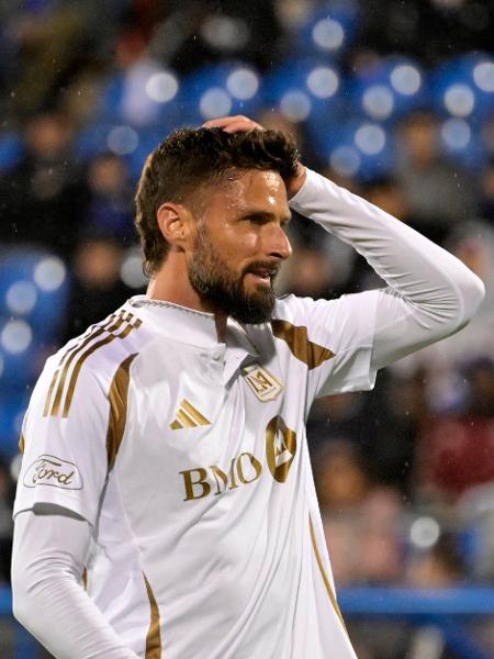 Francês Olivieir Giroud é um dos jogadores mais famosos do Los Angeles FC Francês Olivieir Giroud é um dos jogadores mais famosos do Los Angeles FC