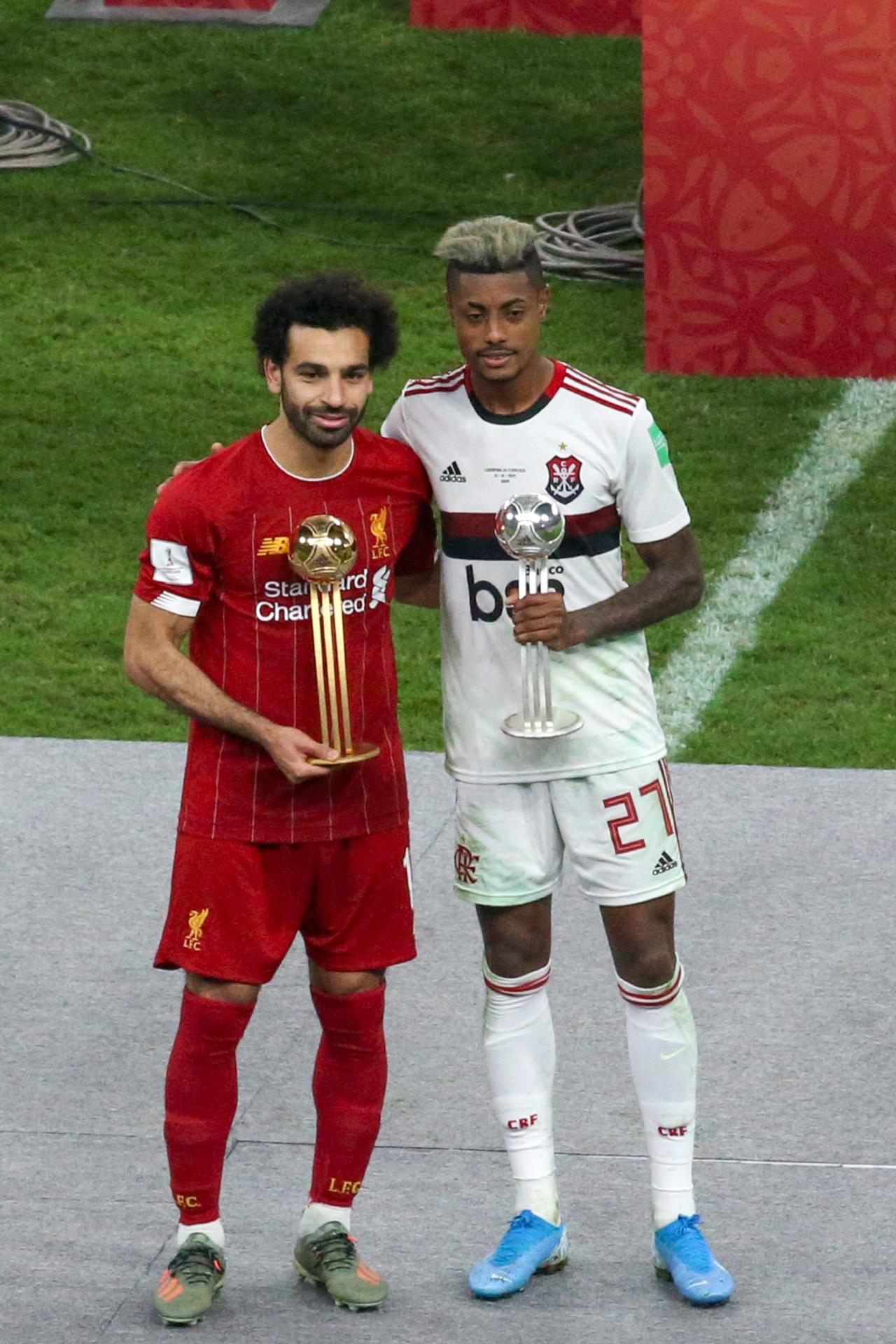 Mundial De Clubes Salah E Eleito O Melhor Jogador Do Mundial Bruno Henrique Fica Com A Prata