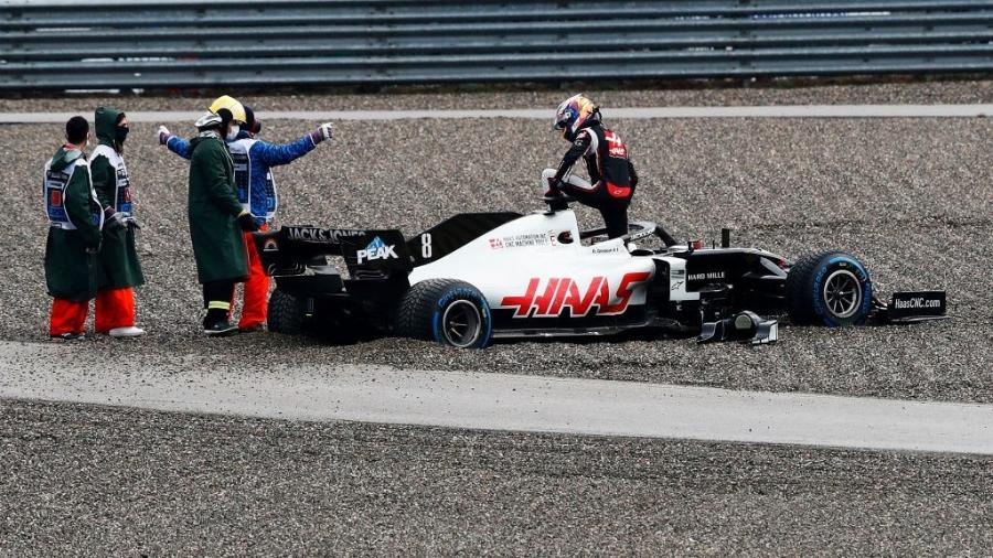 Grosjean está fazendo suas últimas corridas na Fórmula 1 - Getty Images