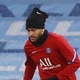 Neymar, Kimpembe e Di Maria aquecem antes de jogo contra o City pela Champions League - REUTERS/Phil Noble