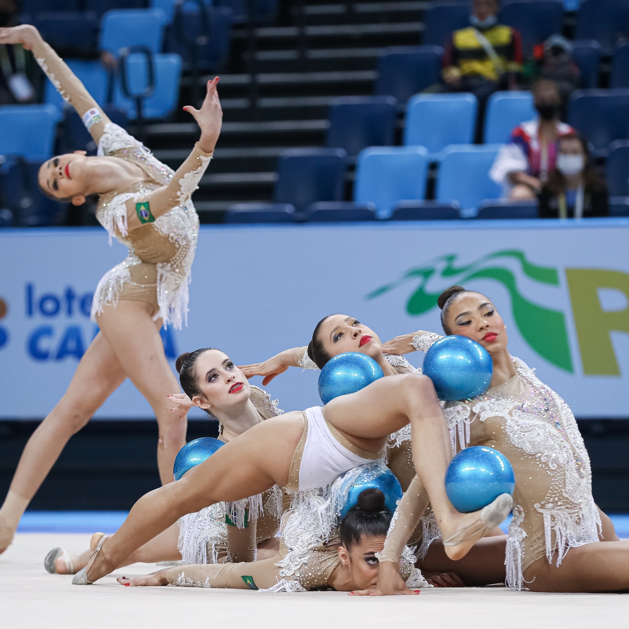 Ginástica rítmica: Brasil luta por 2 pódios em etapa do Uzbequistão