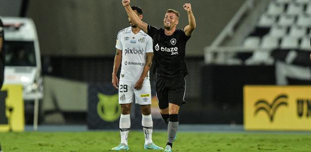 Santos busca empate no fim, respira e complica a vida do Botafogo na briga  pelo título - Brasileirão - Br - Futboo.com