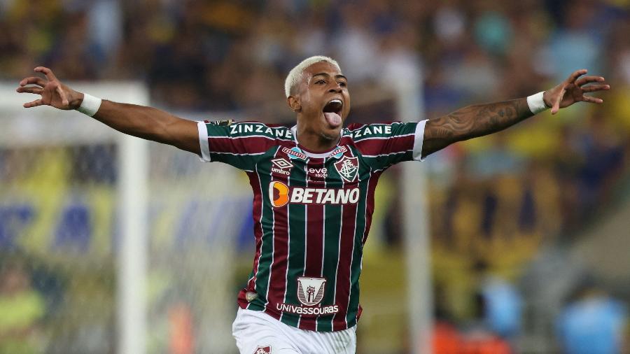 John Kennedy saiu do banco e marcou na prorrogação de Fluminense x Boca Juniors, final da Libertadores