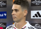 Oscar comemora reestreia pelo São Paulo em empate com Cruzeiro: 