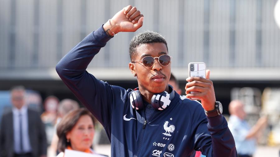 O zagueiro Presnel Kimpembe, do PSG e da seleção da França - REUTERS/Pascal Rossignol