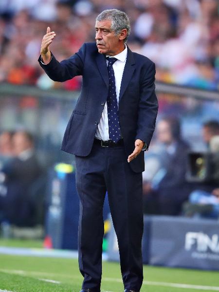 Fernando Santos, técnico de Portugal - Chris Brunskill/Fantasista/Getty Images