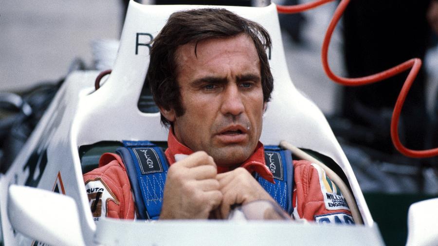 Carlos Reutemann no cockpit da Williams em 1980, ano em que se negou a abrir mão da vitória em Jacarepaguá - National Motor Museum/Heritage Images/Getty Images