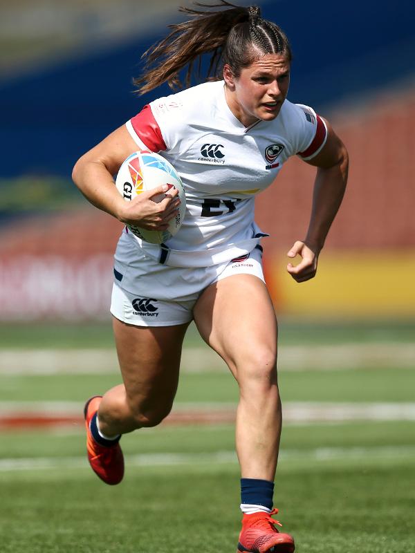 Ilona Maher, da seleção de rugby dos Estados Unidos