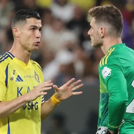 Cristiano Ronaldo e Bento são companheiros no Al-Nassr desde o começo da temporada Cristiano Ronaldo e Bento são companheiros no Al-Nassr desde o começo da temporada