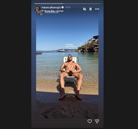 Çalhanoglu está curtindo férias na Turquia enquanto a Inter de Milão estava disputando o Mundial de Clubes
